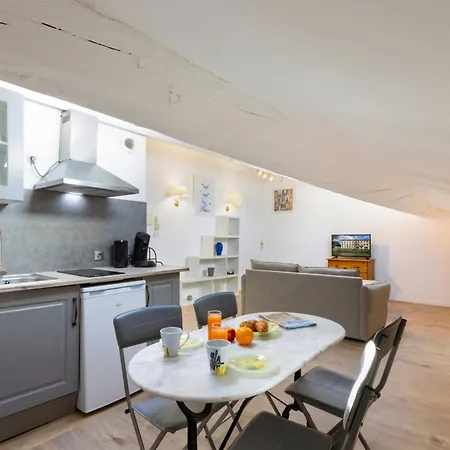 T2 Cosy Sous Combles Proche Canal Du Midi & Cite Appartement *